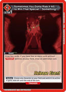 Sometimes You Gotta Risk It All... to Win That Special... Something! (UEPR/EVA-1-099) - UE15BT Evangelion New Theatrical Edition Release Event Cards