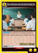 Tokyo III Municipal Junior High School Number One (UEPR/EVA-1-019) - UE15BT Evangelion New Theatrical Edition Release Event Cards