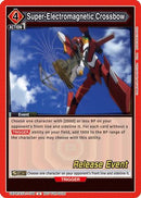 Super-Electromagnetic Crossbow (UEPR/EVA-1-098) - UE15BT Evangelion New Theatrical Edition Release Event Cards