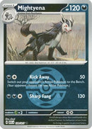 Mightyena (Dusk Ball) 129/217  - Reverse Holofoil ME Ascended Heroes - Uncommon