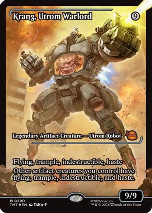 Krang, Utrom Warlord (Showcase) [Teenage Mutant Ninja Turtles]