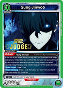Sung Jinwoo (047) (Judge) (UEPR/SLG-1-047) - Union Arena Promotion Cards Foil