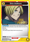 Shin Asakura (015) (Judge) (UEPR/SMD-1-015) - Union Arena Promotion Cards Foil