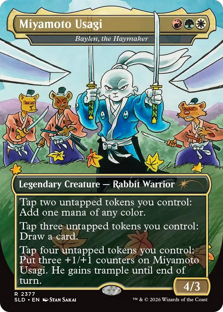 Miyamoto Usagi - Baylen, the Haymaker [Secret Lair Drop Series]