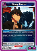 Sung Jinwoo (018) (UE17BT/SLG-1-018) - UE17BT SOLO LEVELING