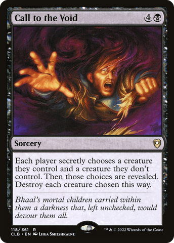 Call to the Void [Commander Legends: Battle for Baldur's Gate]