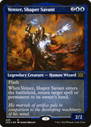 Venser, Shaper Savant (Foil Etched) [Double Masters 2022]