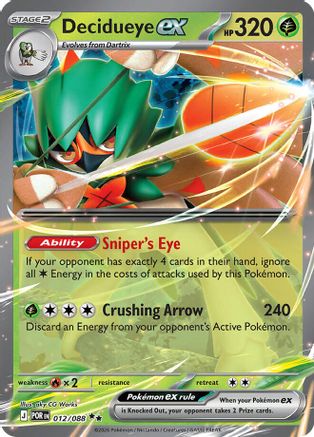 Decidueye ex (012/088) [Mega Evolution: Perfect Order]