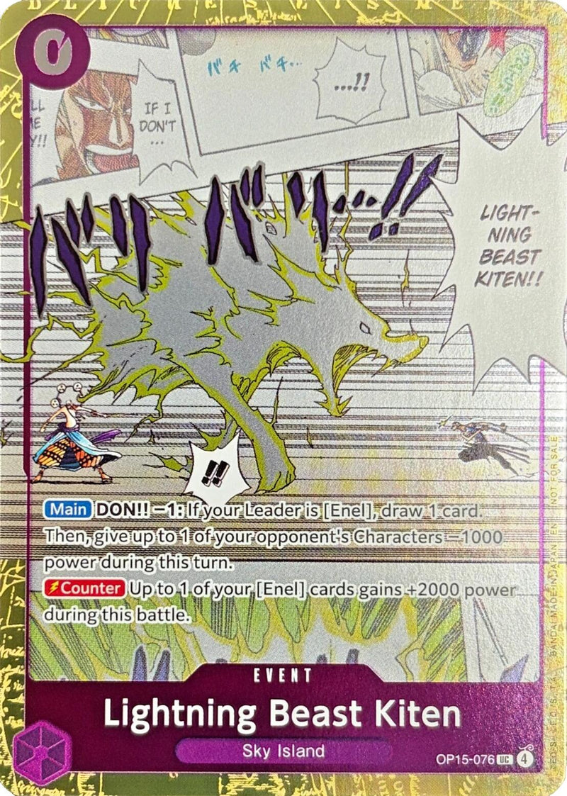 Lightning Beast Kiten (Dash Pack) [Adventure on Kami's Island]