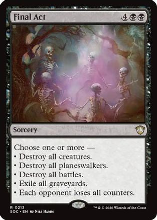 Final Act [Secrets of Strixhaven Commander]