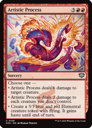 Artistic Process [Secrets of Strixhaven]
