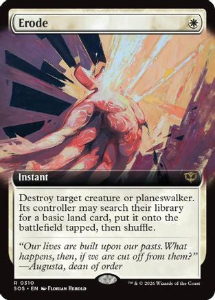 Erode (Extended Art) [Secrets of Strixhaven]