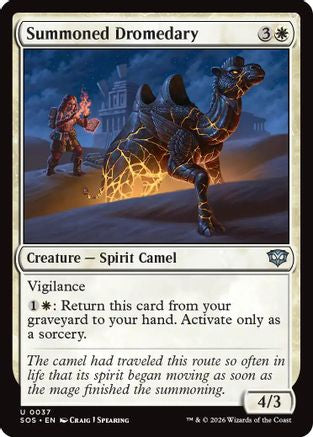 Summoned Dromedary [Secrets of Strixhaven]