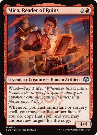 Mica, Reader of Ruins [Secrets of Strixhaven]