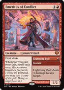 Emeritus of Conflict (PPSOS-113) - Promo Pack: Secrets of Strixhaven Foil