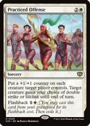 Practiced Offense (PPSOS-025) - Promo Pack: Secrets of Strixhaven Foil