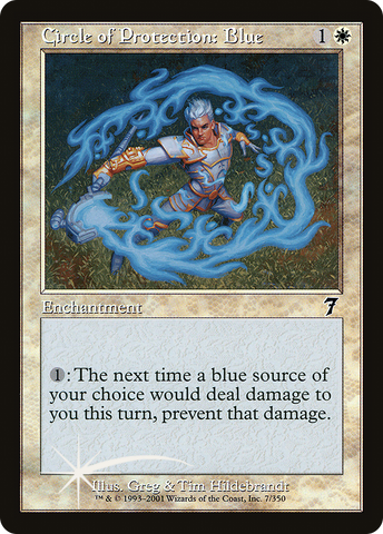 Circle of Protection: Blue [Seventh Edition]