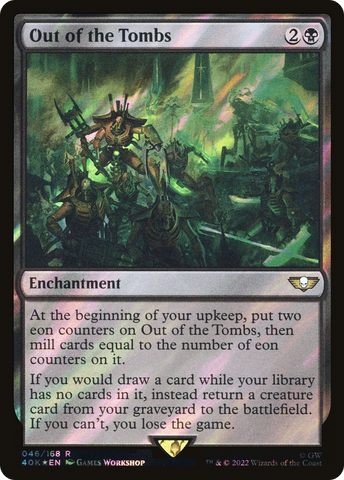 Out of the Tombs (Surge Foil) [Warhammer 40,000]