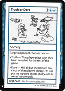 Truth or Dare [Mystery Booster Playtest Cards]
