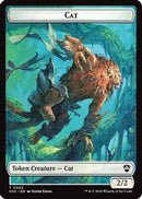 Cat // Inkling (0022) Double-Sided Token (SOC-2 // 22) - Commander: Secrets of Strixhaven