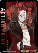 Action Point Card (AP01) (Release Event Participation) (UEPR/SMD-AP01) - UE19BT SAKAMOTO DAYS Release Event Cards Foil