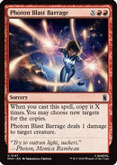 Photon Blast Barrage (MSH-147) - Marvel Super Heroes Foil