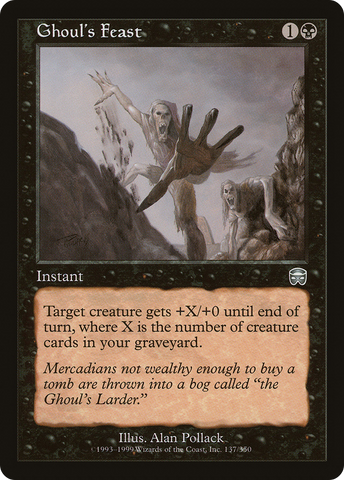 Ghoul's Feast [Mercadian Masques]