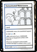 Domesticated Watercourse [Mystery Booster Playtest Cards]
