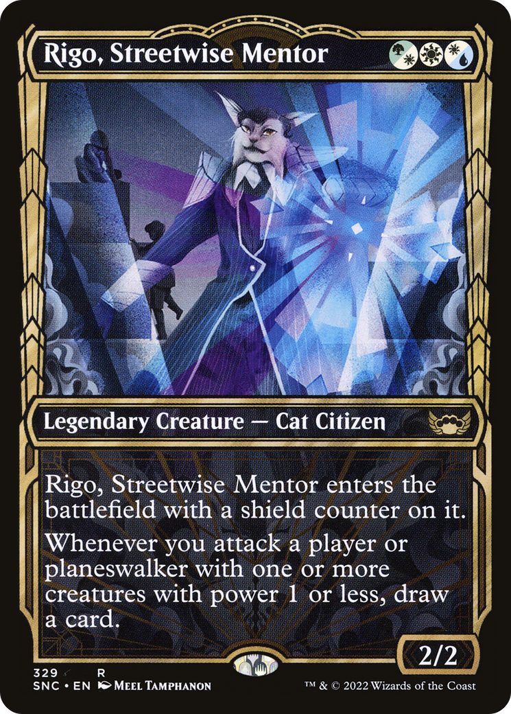 Rigo, Streetwise Mentor (Showcase Golden Age) [Streets of New Capenna]
