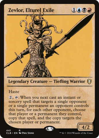 Zevlor, Elturel Exile (Showcase) [Commander Legends: Battle for Baldur's Gate]