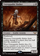 Unstoppable Slasher (0119) (Promo Pack) [Duskmourn: House of Horror Promos]