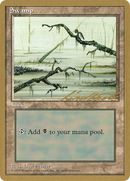 Swamp (ll370) (Leon Lindback) [Pro Tour Collector Set]
