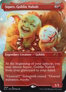 Squee, Goblin Nabob (Borderless) [Secret Lair Countdown Kit]
