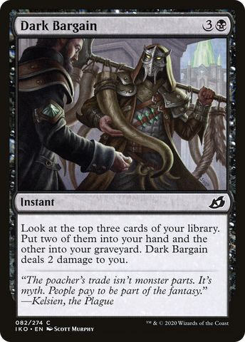 Dark Bargain [Ikoria: Lair of Behemoths]