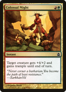 Colossal Might [Commander 2011]