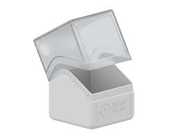 Heavy Play: RFG Deckbox: Cleric White (100 DS)