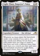 Light-Paws, Emperor's Voice (Promo Pack) [Kamigawa: Neon Dynasty Promos]