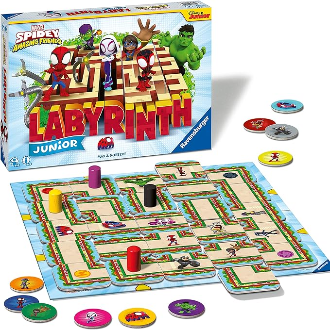 Labyrinth: Junior: Spidey Amazing Friends