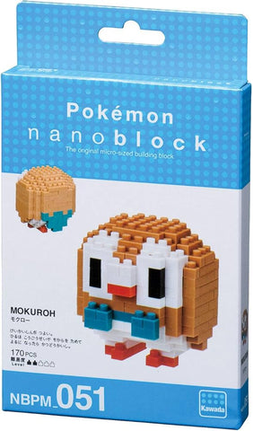 Nanoblock Pokemon: Rowlet