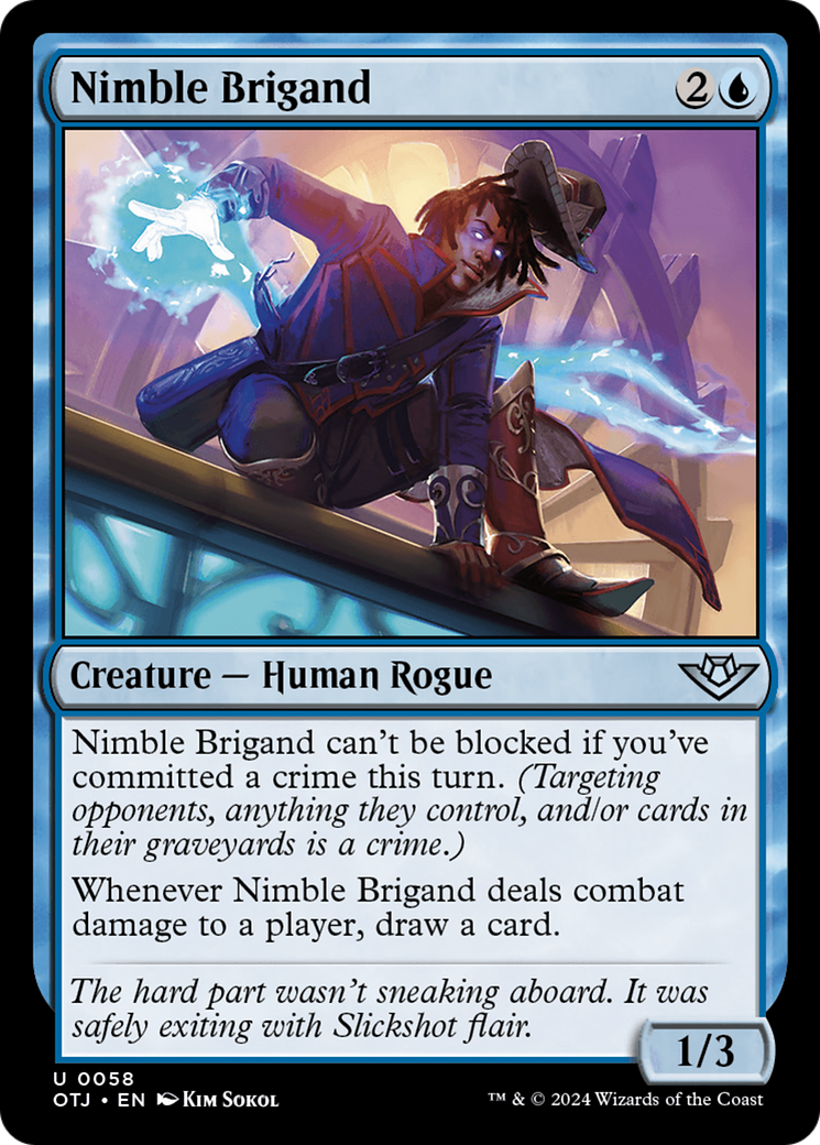 Nimble Brigand [Outlaws of Thunder Junction]