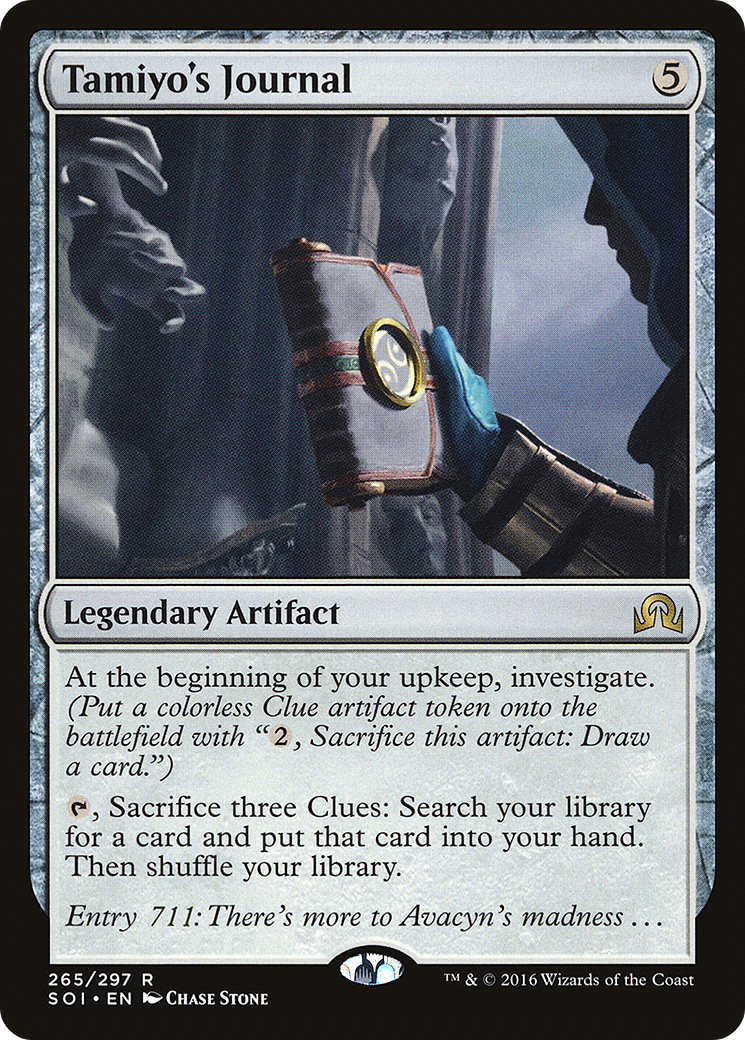 Tamiyo's Journal (Entry 711) [Shadows over Innistrad]
