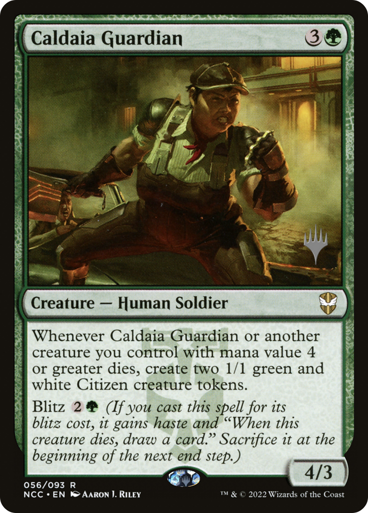Caldaia Guardian (Promo Pack) [Streets of New Capenna Commander Promos]