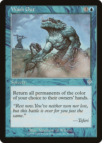 Wash Out [Invasion]