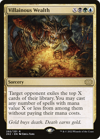 Villainous Wealth [Double Masters 2022]