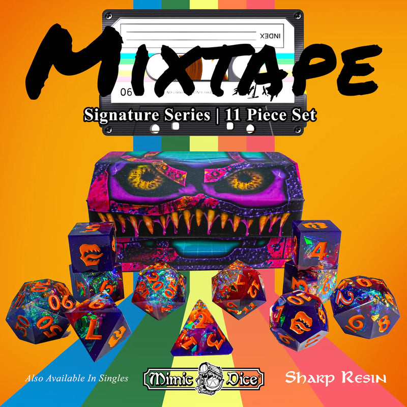 Mimic Dice: Signature Resin 11pc: Mixtape