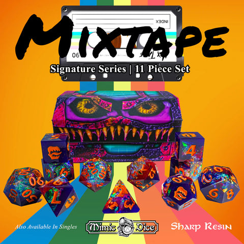 Mimic Dice: Signature Resin 11pc: Mixtape