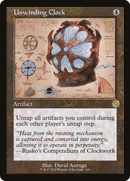 Unwinding Clock (Retro Schematic) [The Brothers' War Retro Artifacts]