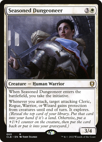Seasoned Dungeoneer [Commander Legends: Battle for Baldur's Gate]