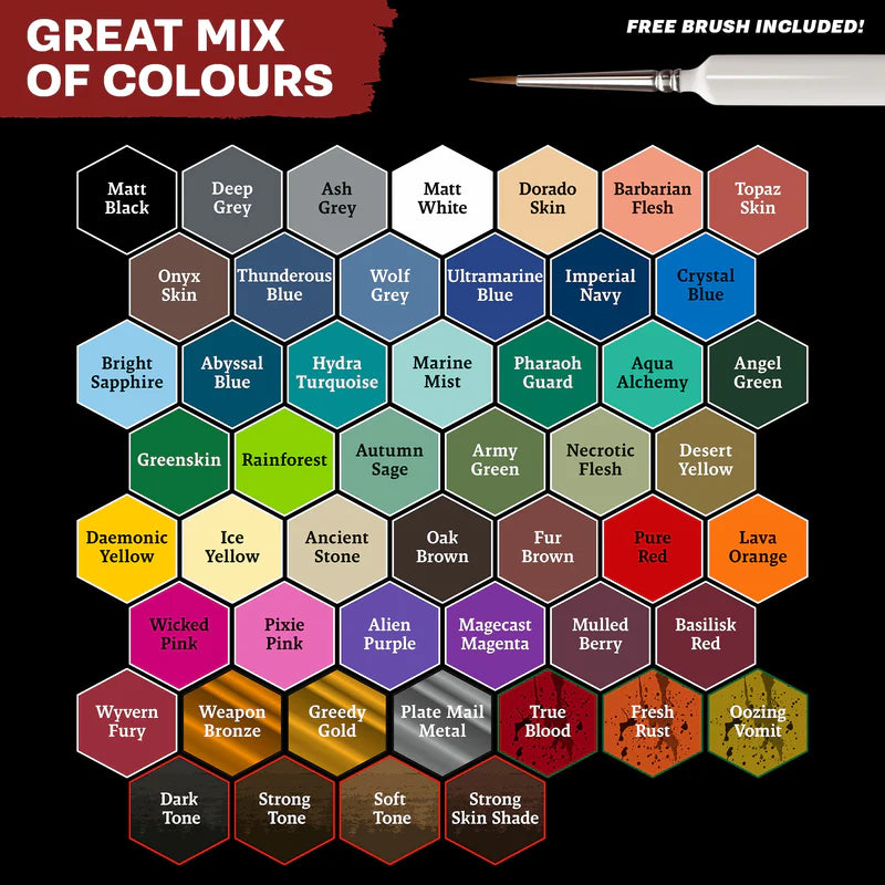 Army Painter: Warpaints Fanatic: Mega Paint Set