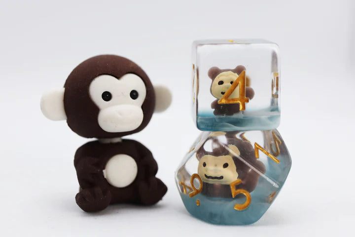 Foam Brain Games RPG Dice Set: Mischievouse Monkey